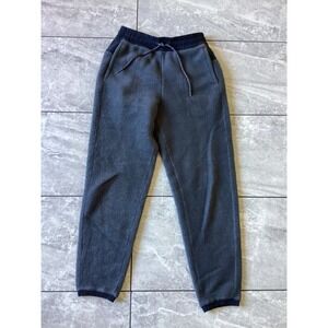 Allbirds Mens Fluff Fleece Pants Charcoal Gray Joggers S Drawstring Sweatpants